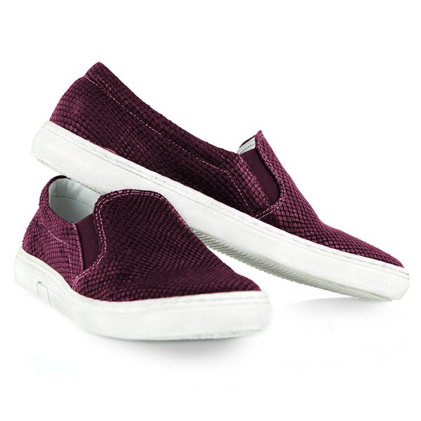 Unisex sneakers - brombeer